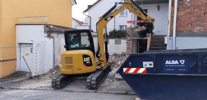 Abbrucharbeiten Doppelgarage