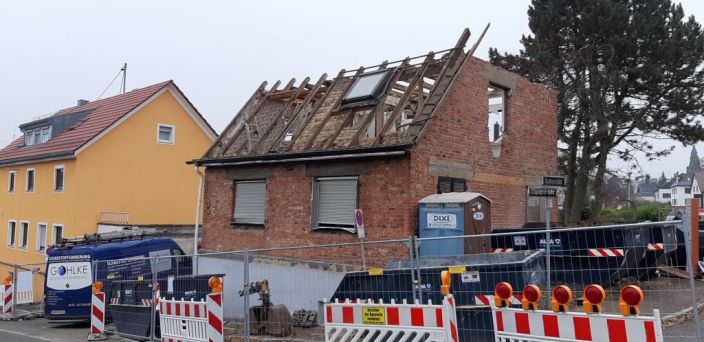 Rückbau asbesthaltiger Fassade